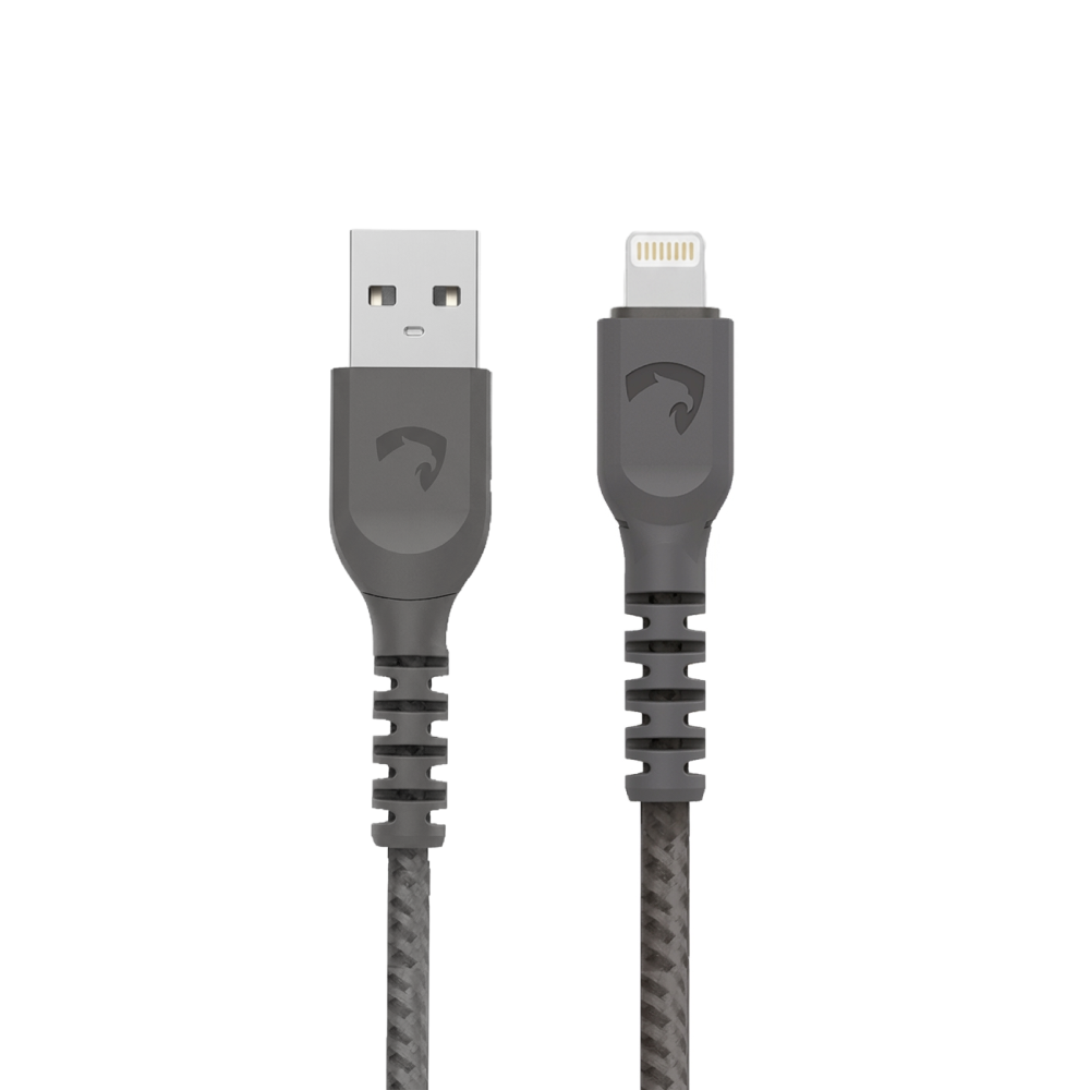 ULTRA CABLE USB - LIGHTNING AMET CINZA
