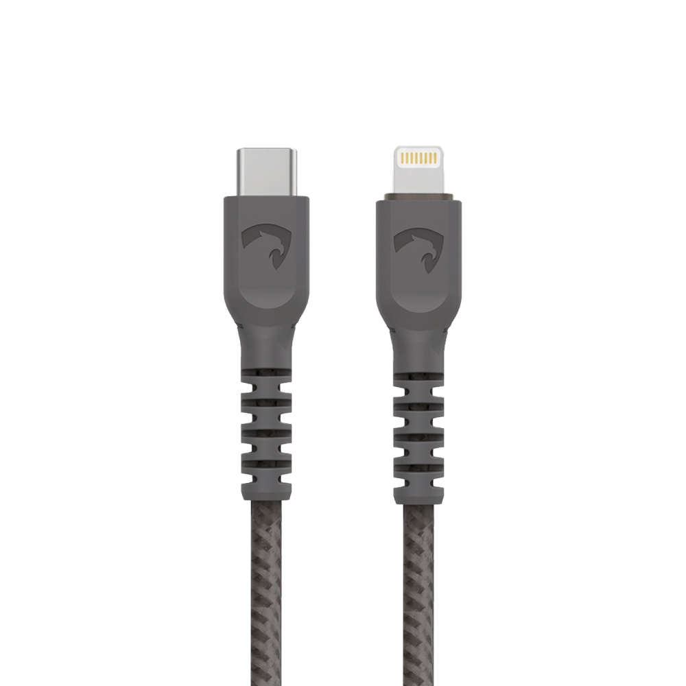ULTRA CABLE C - LIGHTNING AMET CINZA