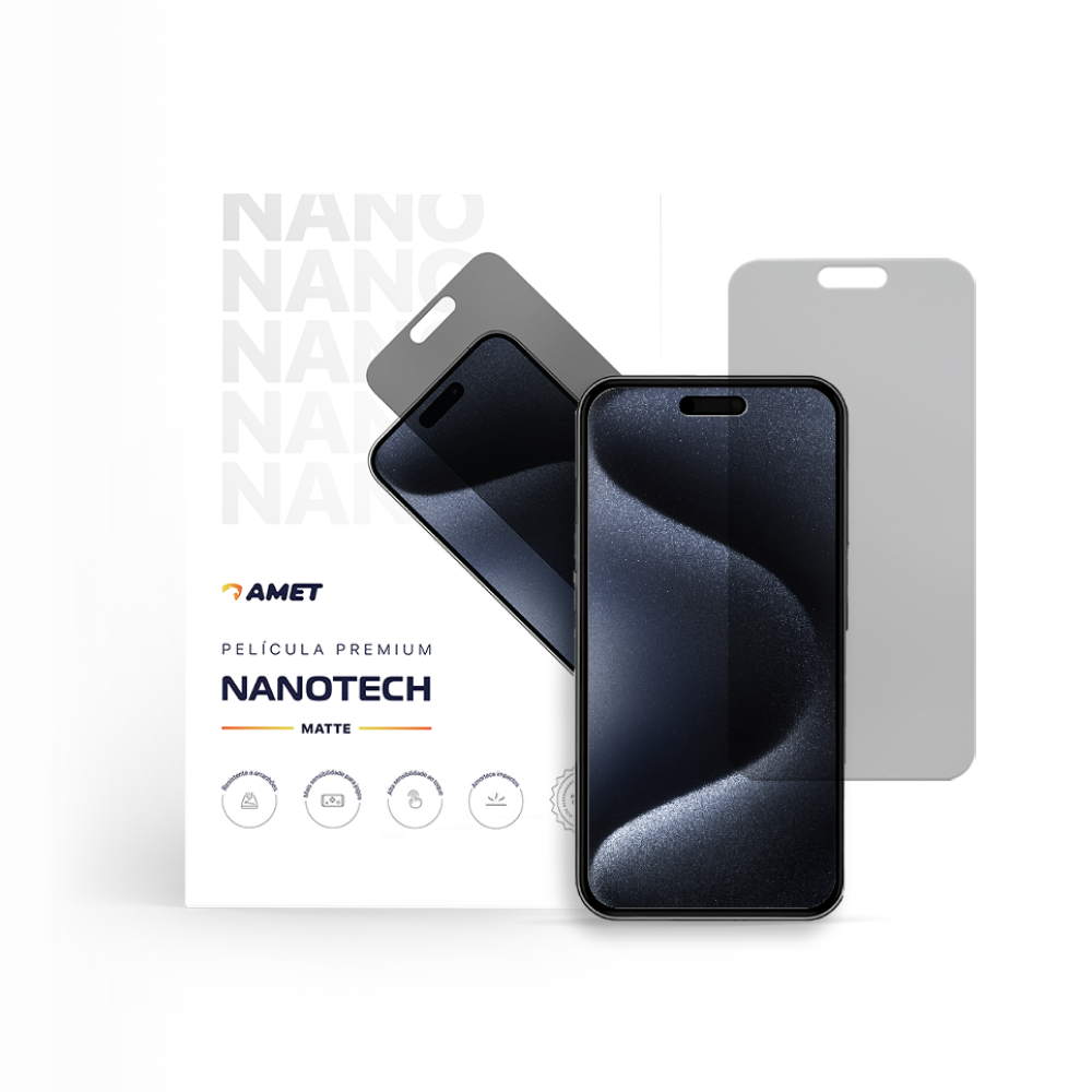 PELÍCULA NANOTECH MATTE GAMER 2 GERAÇÃO 180X120MM