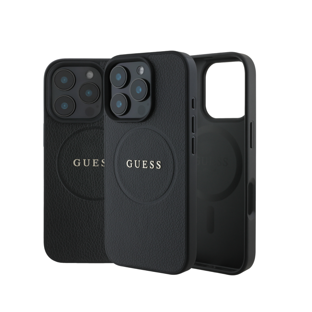 CASE GUESS INFINITY PRETO 16 PRO MAX MAGSAFE | Amet Companhia Digital