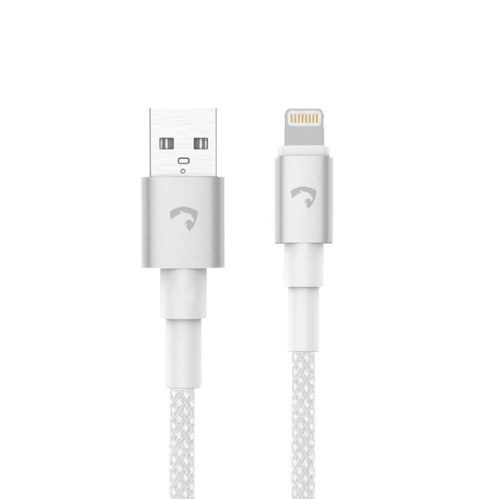 TURBO POWER CABLE USB - LIGHTNING BRANCO - 1,5 M