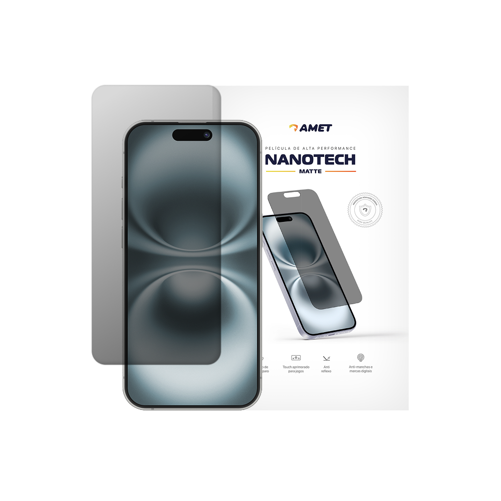PELÍCULA NANOTECH MATTE NEW EDITION 3 GERAÇÃO *MAIOR*